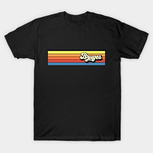 Bruges Belgium Retro Vintage Aesthetic T-Shirt